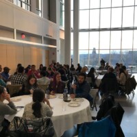 Dinner with the graduate students in EEB and NBB