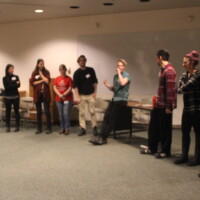 Breaking the ice at Diversity Recruitment weekend with a surprise shoe search