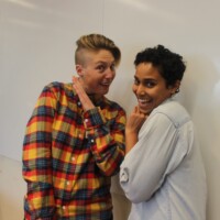 Diversity Recruitment lead organizers, Cait MacDonald and Sue Pierre!