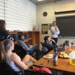 Serious ponderings by current grads in the snack room